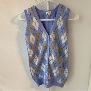 Crazy 8 Sweater Vest L 10/12